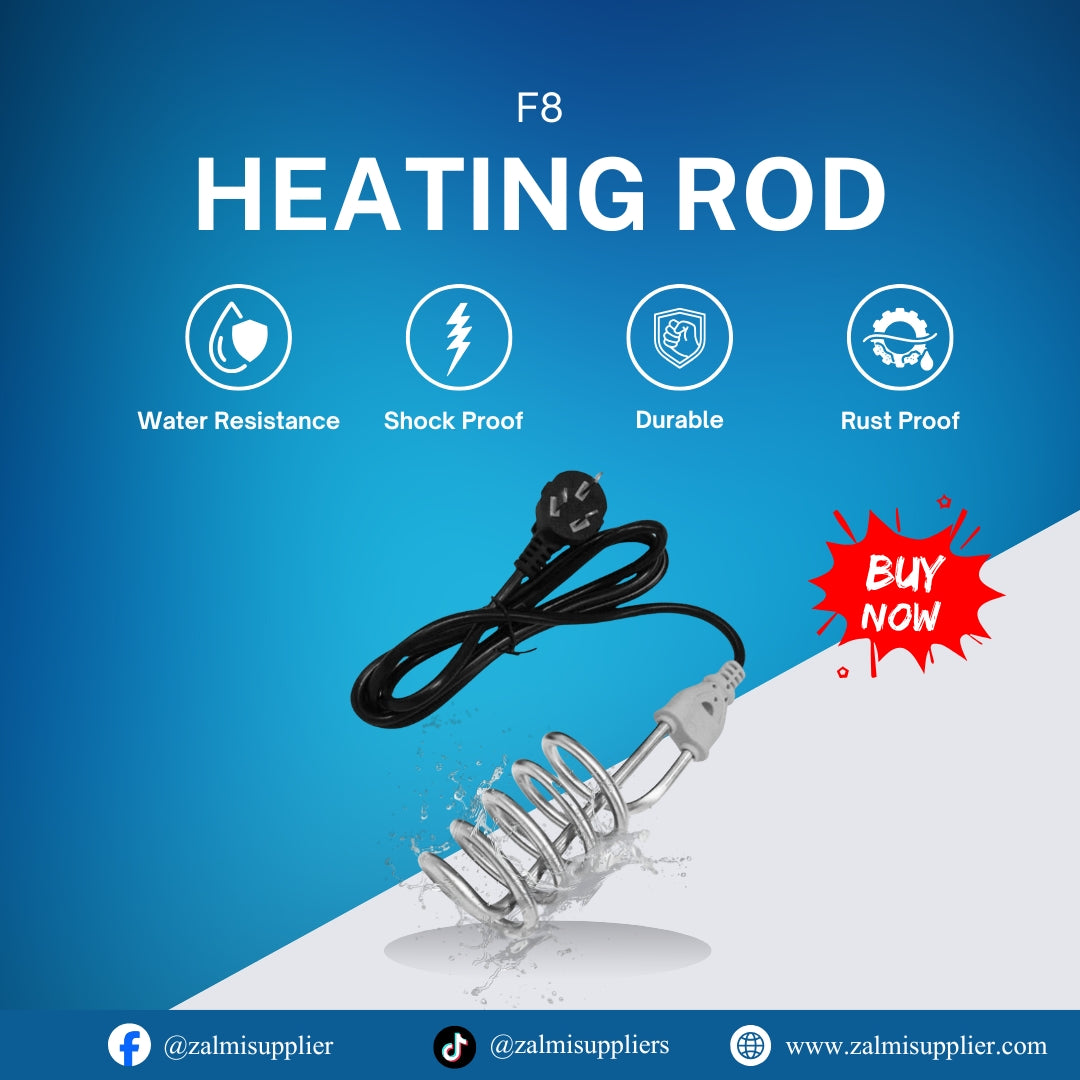 F8 Shock Proof Heating Rod | Rust Proof Water Heater