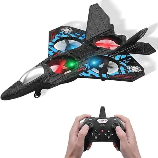 Premium RC Fighter Jet Plane – Remote Control Airplane with Lights | Foam RC Plane for Kids & Adults