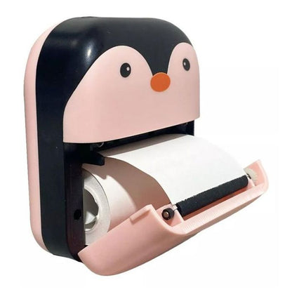Rechargeable Mini Printer - C9 Thermal Printer with Paper Roll - Bluetooth Printer For Printing