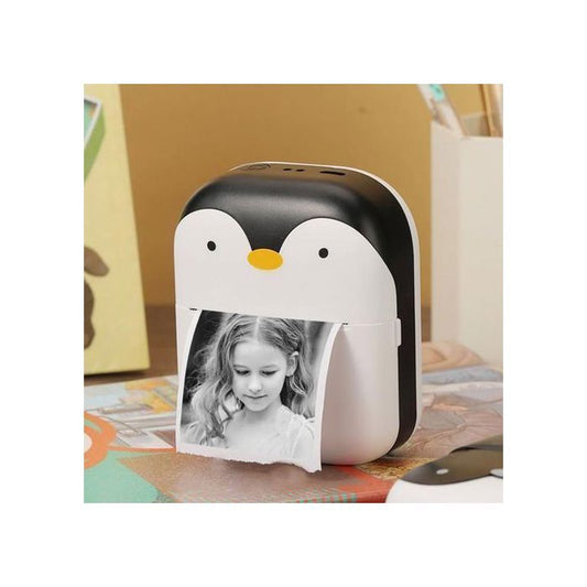 Rechargeable Mini Printer - C9 Thermal Printer with Paper Roll - Bluetooth Printer For Printing